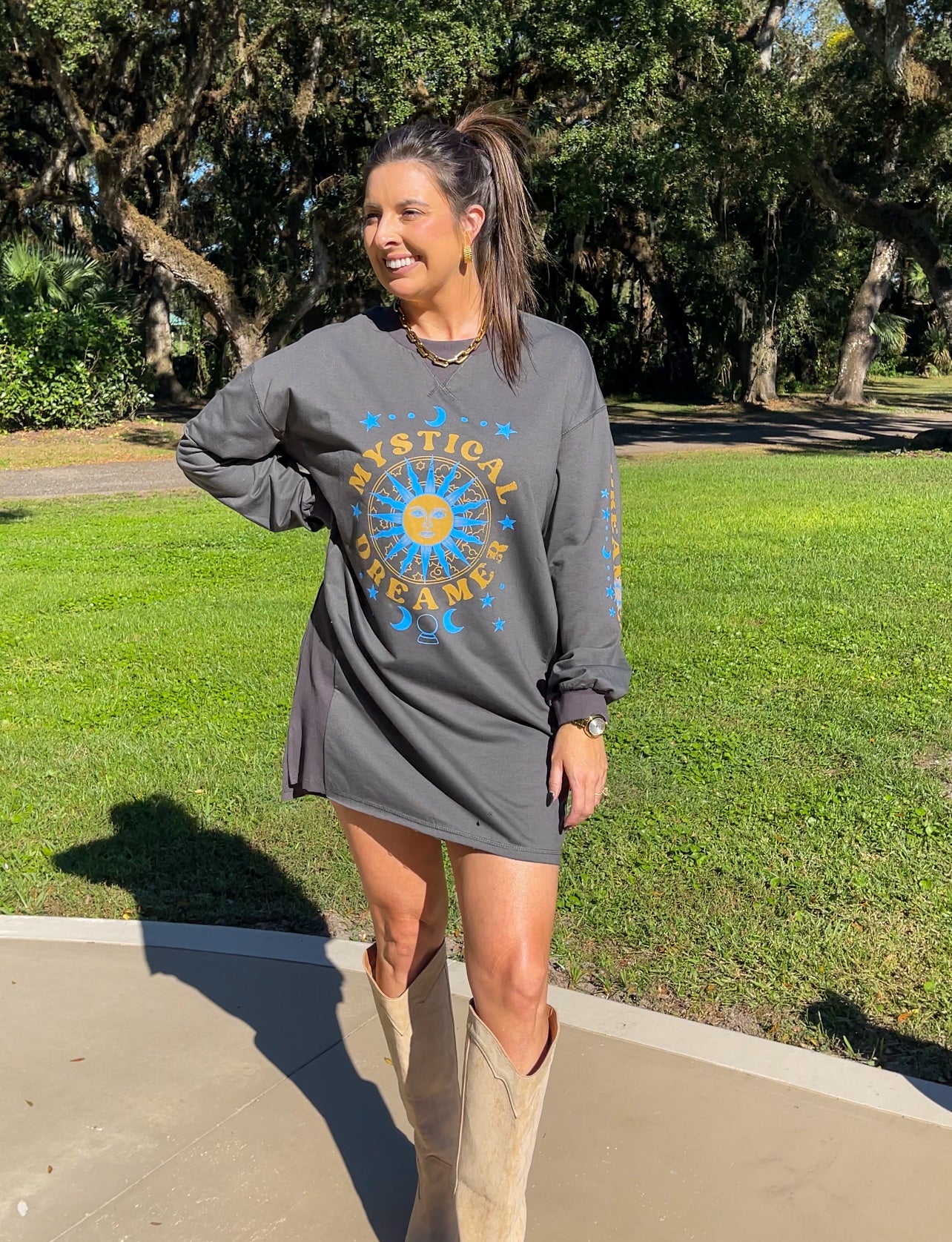 Dreamer's Journey Sweater Dress