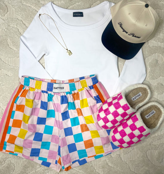 Check Yes or No Boxer Shorts