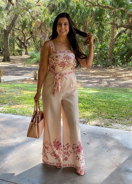 Love in Bloom Vintage Jumpsuit