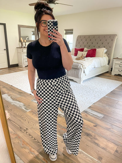 Checkmate Chic Pants