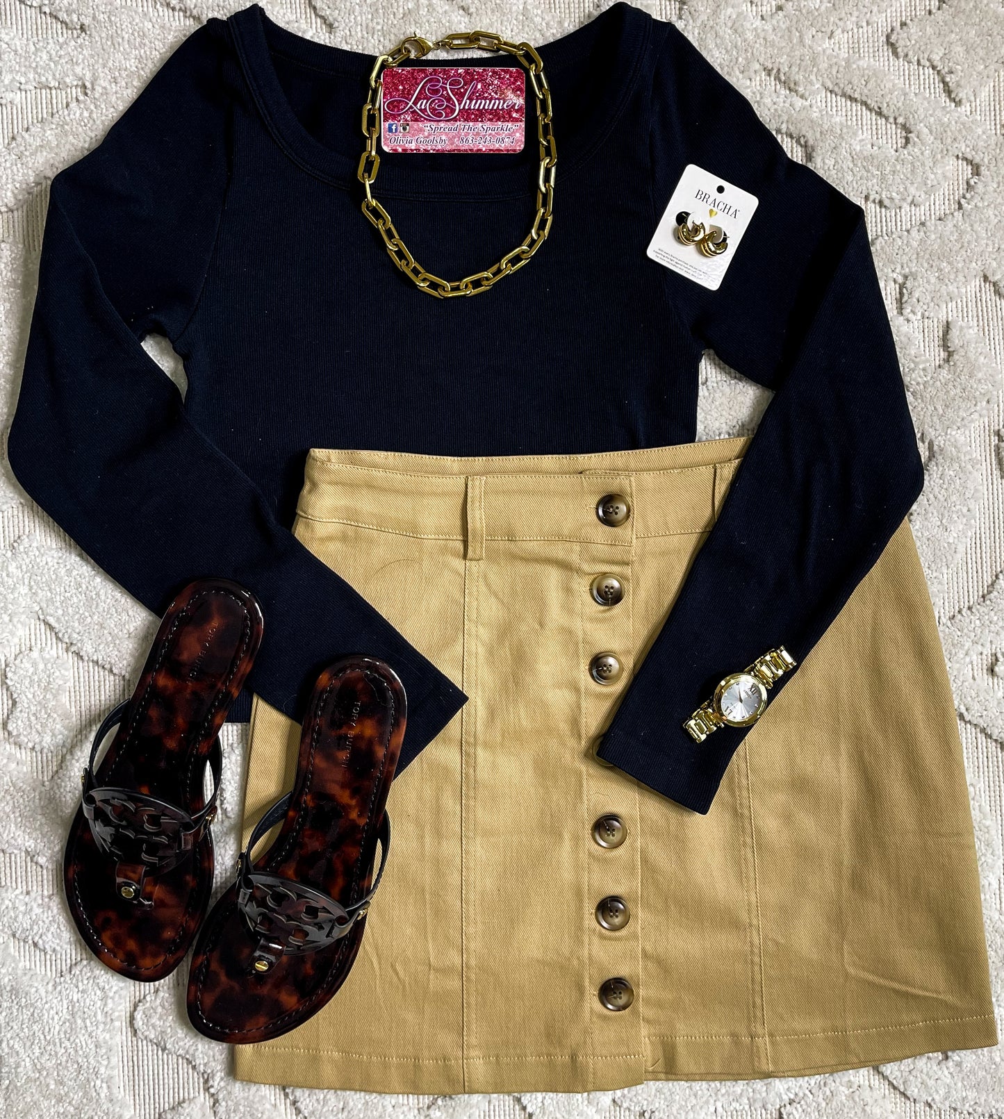 Buttoned Up Beauty