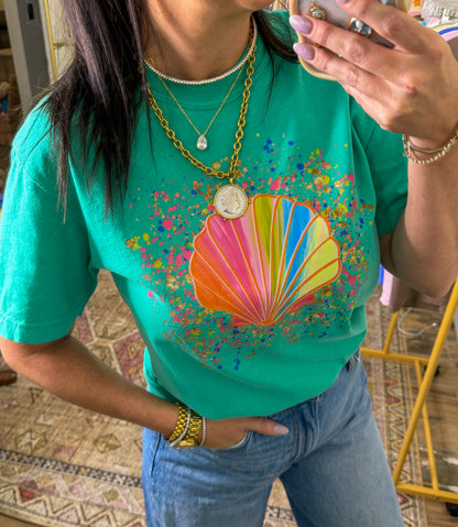 Confetti Shell Tee