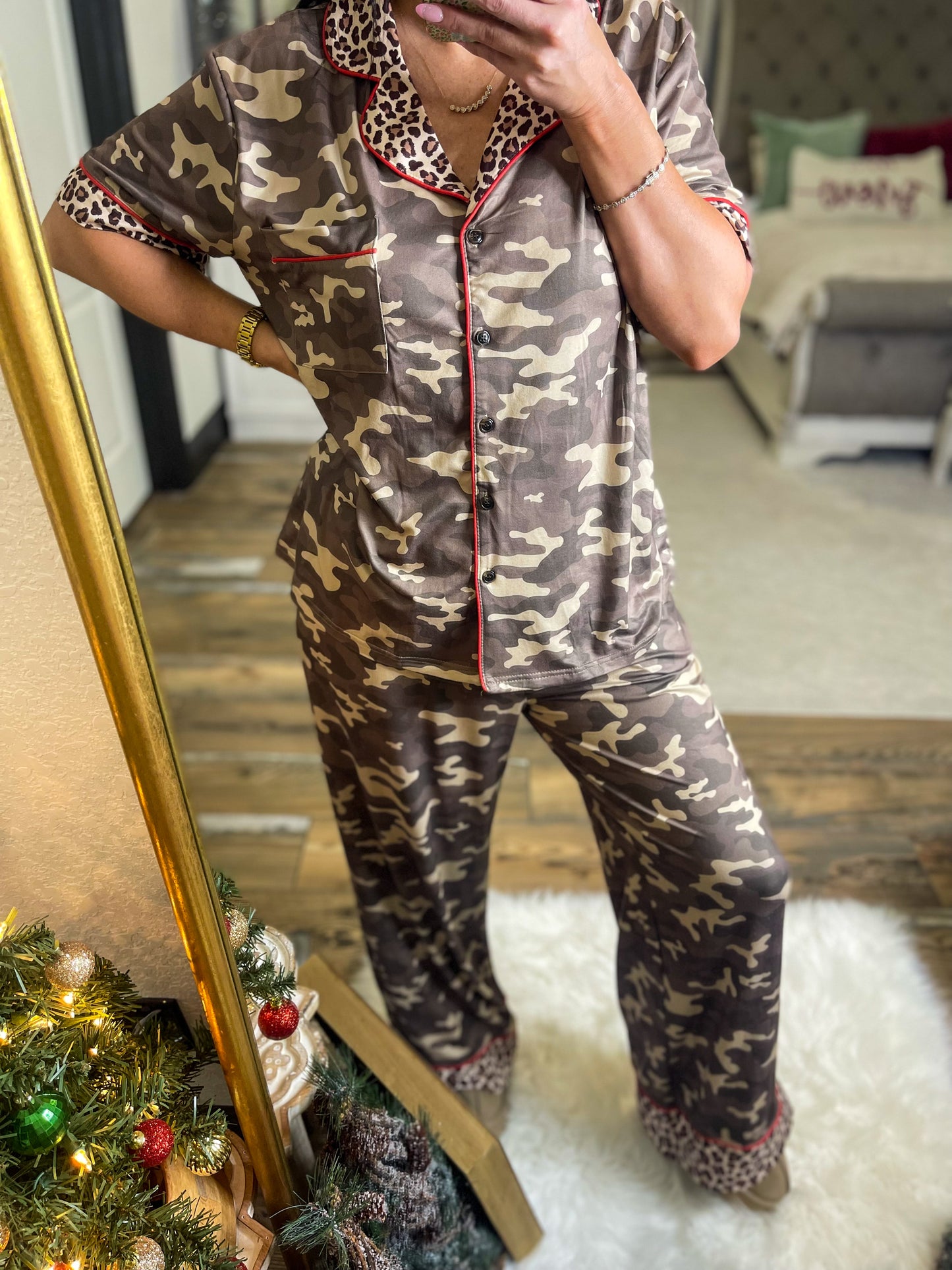 Camo Cheer PJ LUXE Set