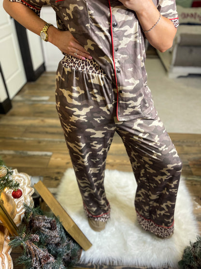 Camo Cheer PJ LUXE Set