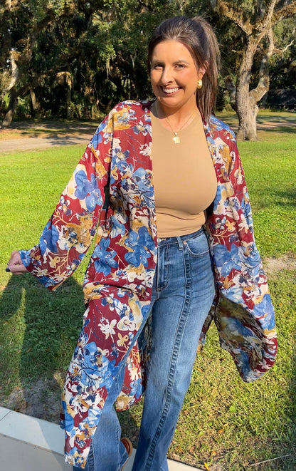 Autumn Breeze Kimono