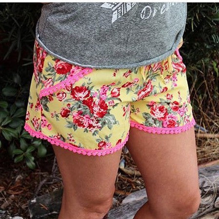 Floral Shorts