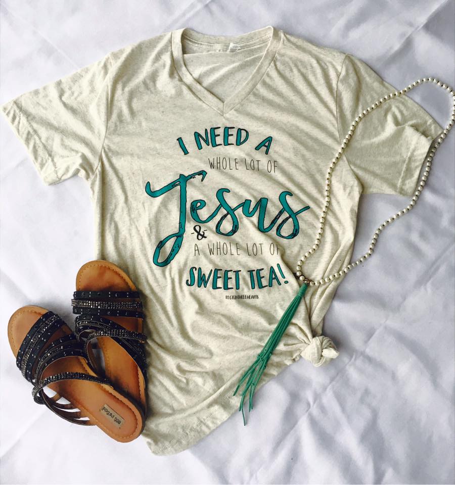 Sweet Tea and Jesus Tee