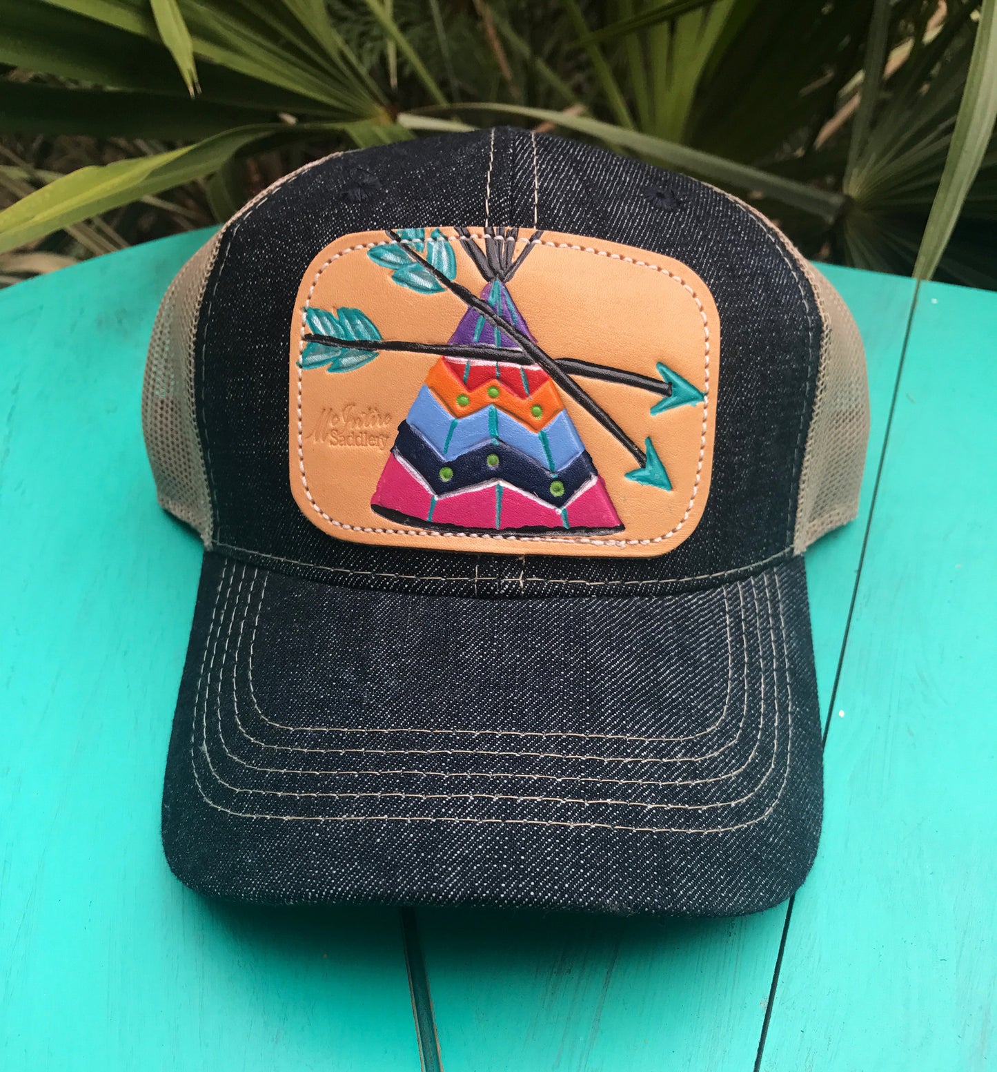 Serape Teepee Patch Cap