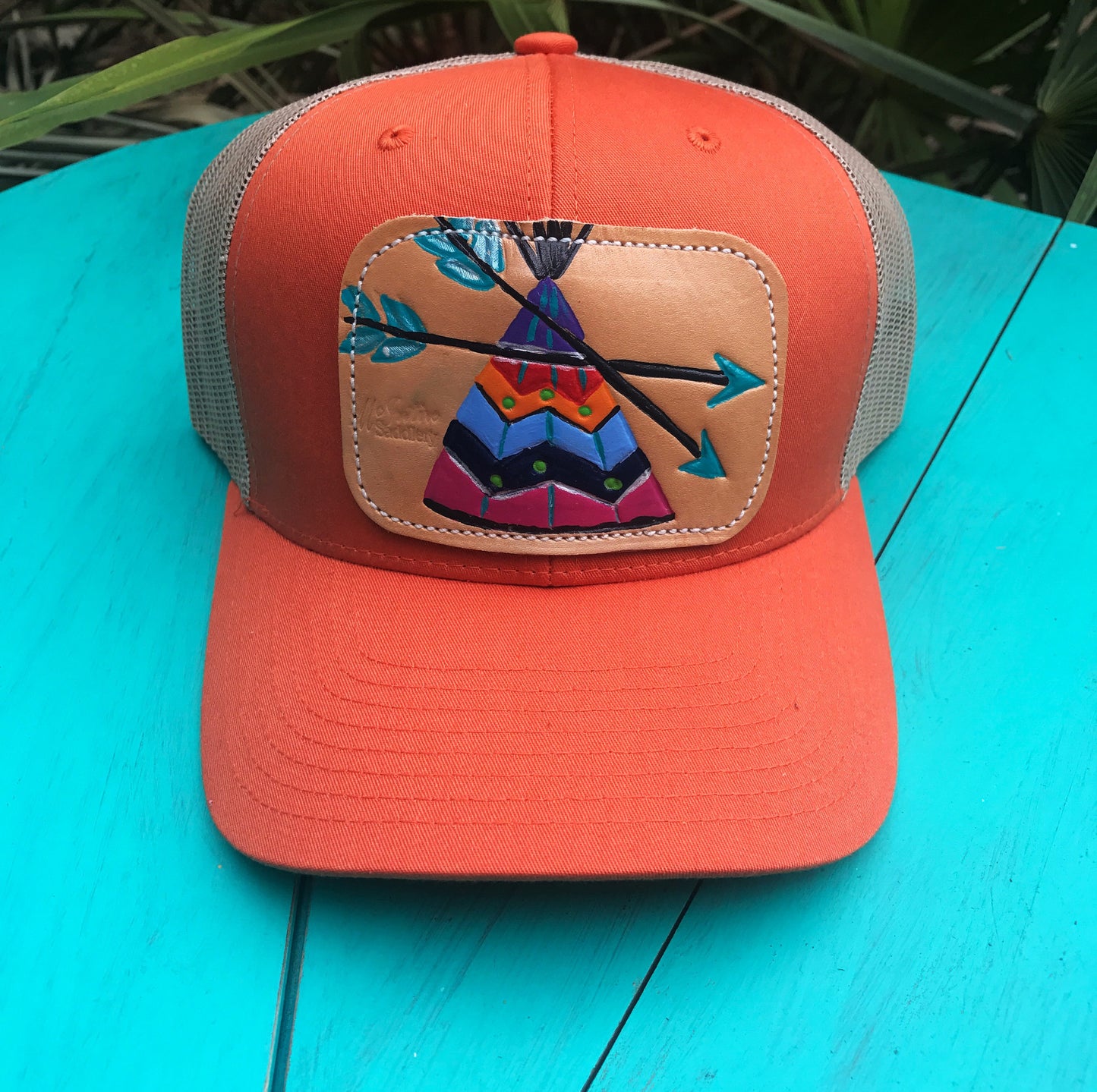 Serape Teepee Patch Cap