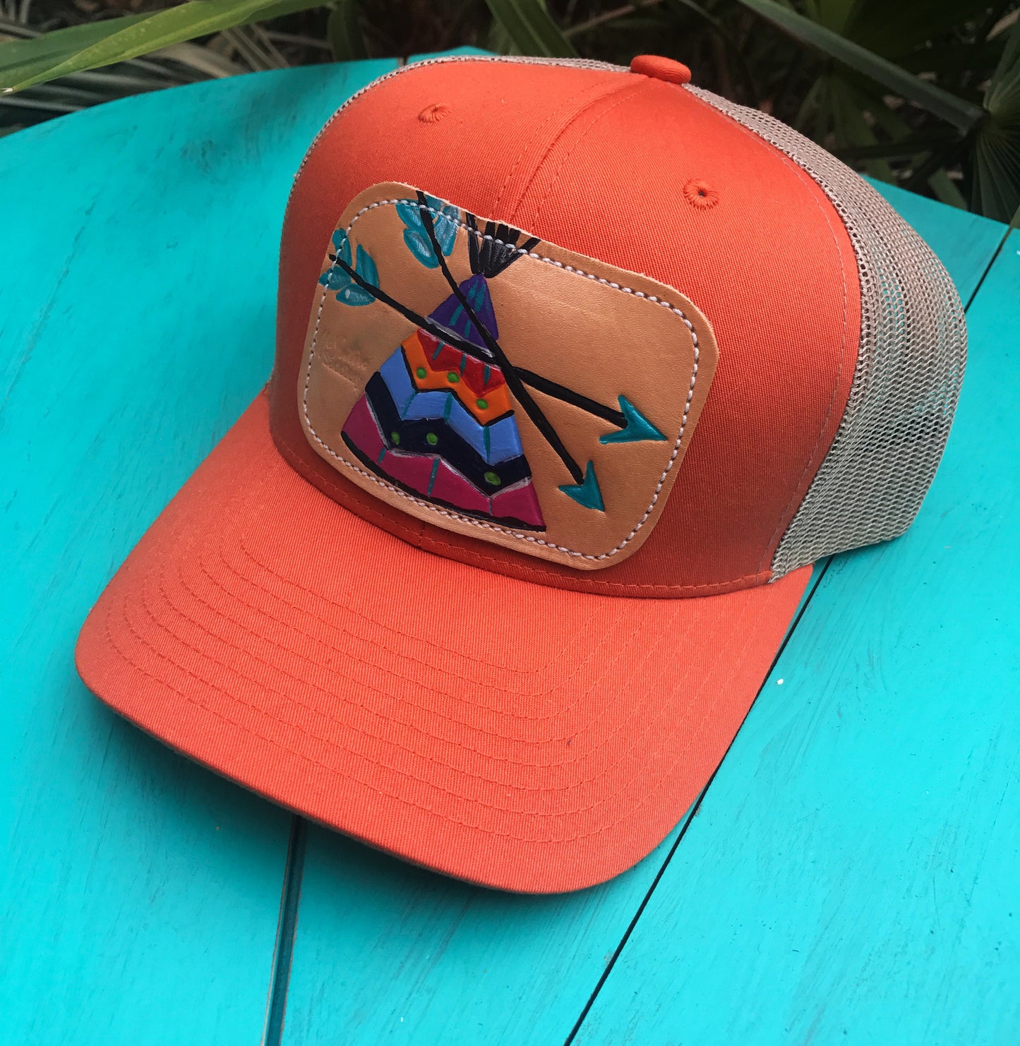 Serape Teepee Patch Cap