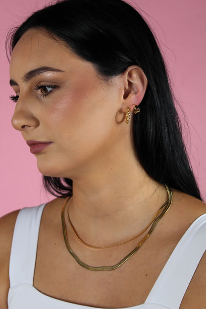 Gold Plated Gracelyn Necklace