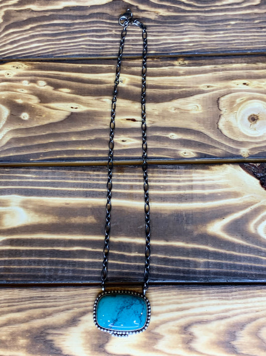Sonoran Mountain TQ Necklace
