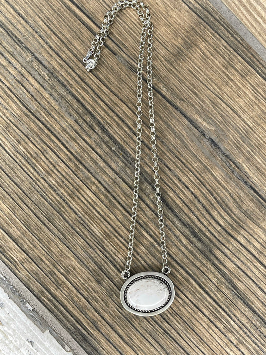 White Buffalo Necklace