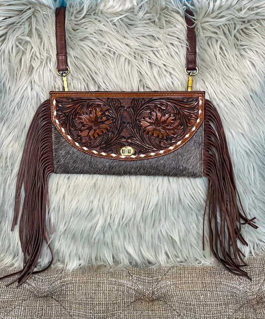 Charlee Cowhide Bag