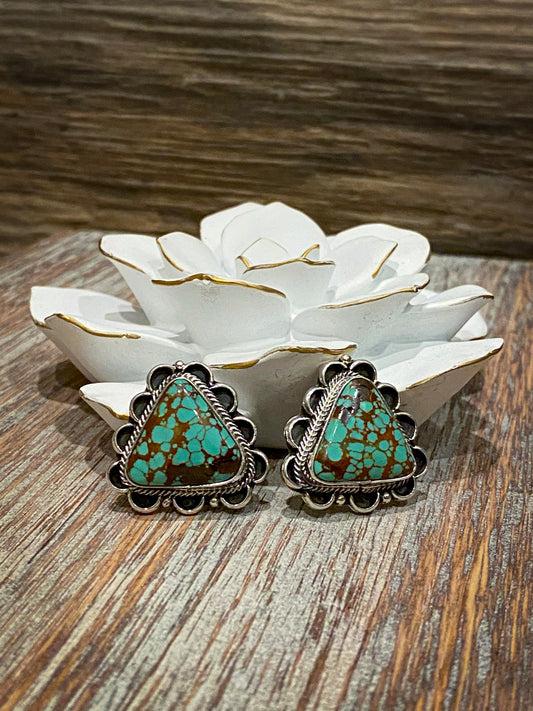 Royston Turquoise Post Earrings