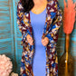 Dark Floral Kimono