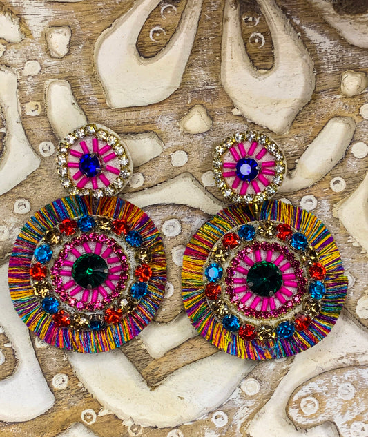 Sippin at Sunset Earrings