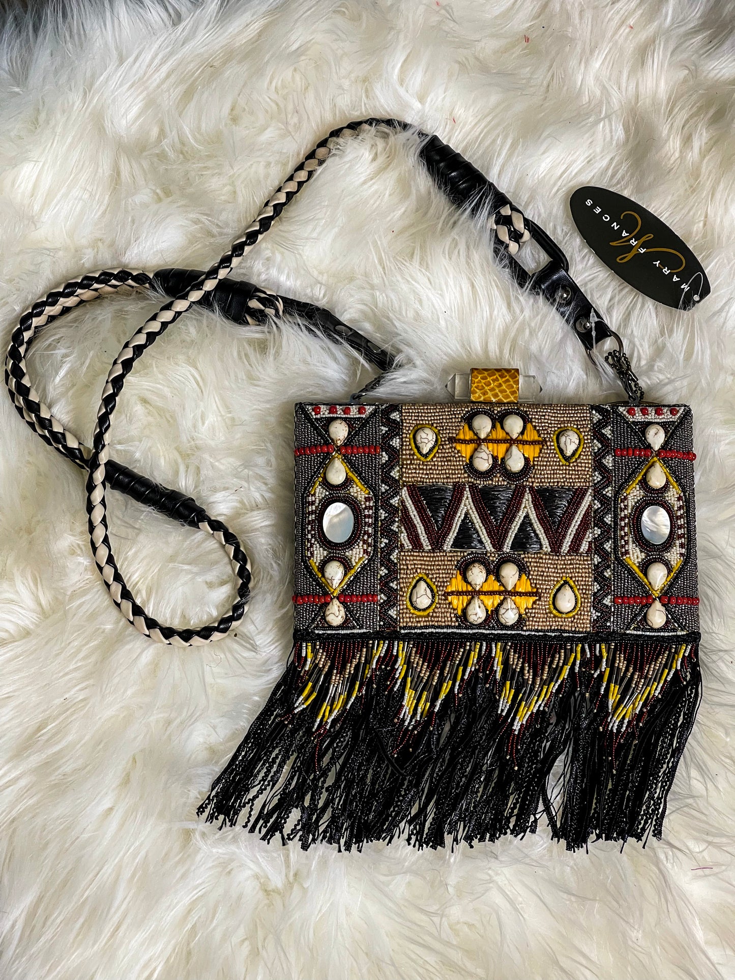 Tiki Room Embellished Handbag